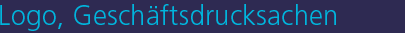 Logo, Geschäftsdrucksachen